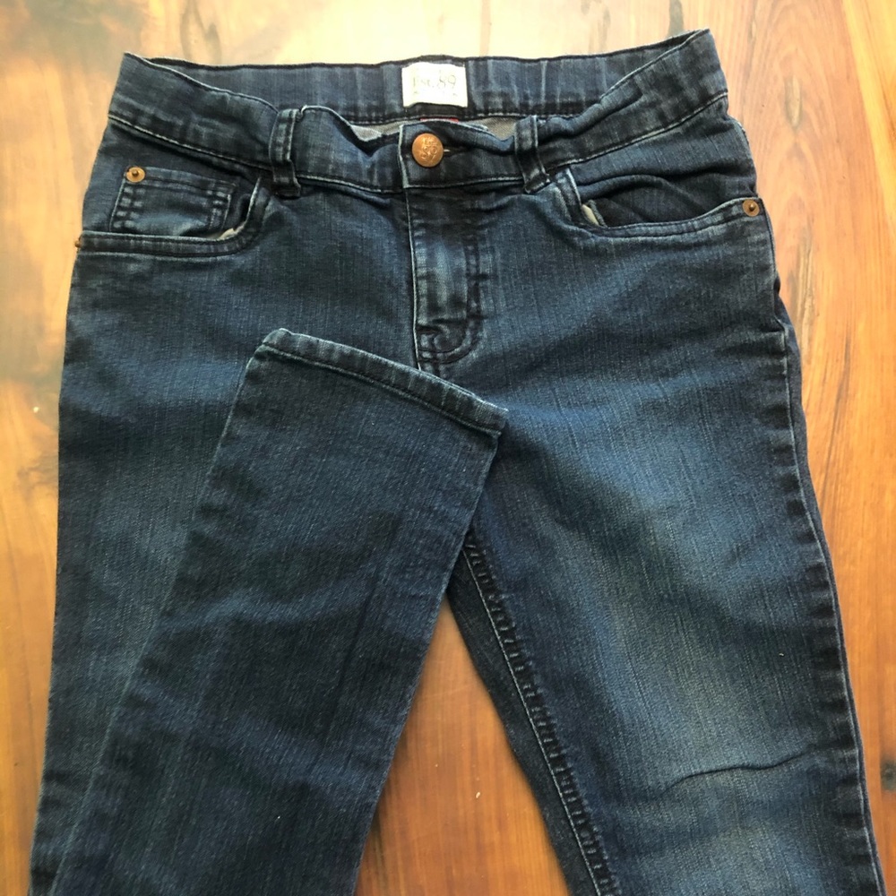 Children’s place dark wash super skinny jeans